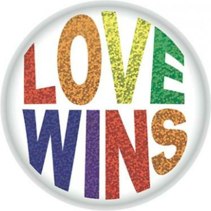 Love Wins Button