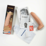 John Holmes Realistic C*ck 12 Inch - Beige - Image 3