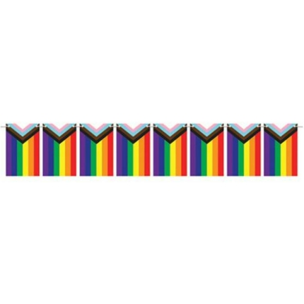 Pride Flag Pennant Streamer
