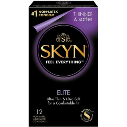 Lifestyles Skyn Elite Ultra Thin Condoms - Pack Of 12