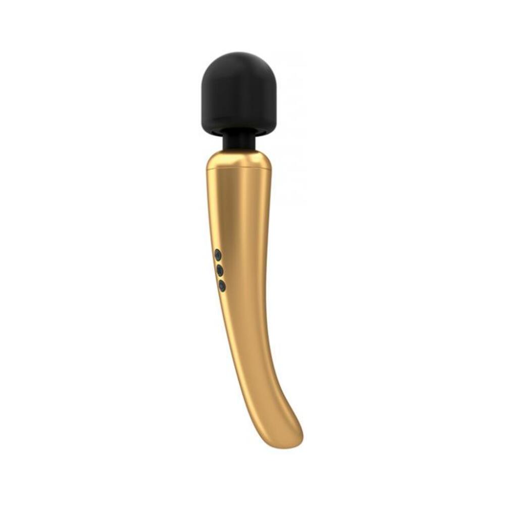 3700436071786_1 Dorcel Megawand Gold Rechargeable Wand - Image 1