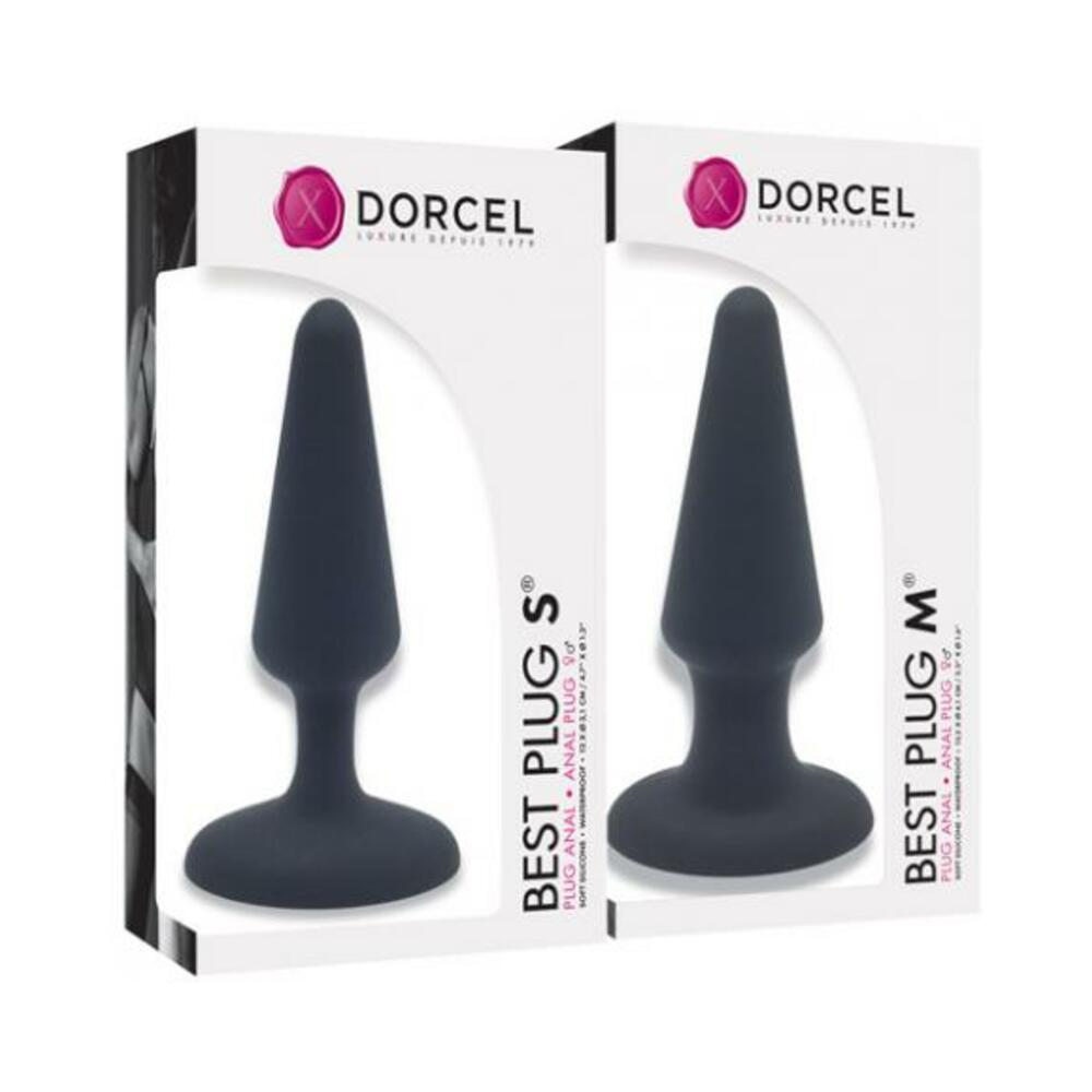 3700436071809_1 Dorcel Best Plug Starter Kit S/m - Black - Image 1