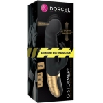 Dorcel G-Stormer Thrusting G-Spot Rabbit Vibrator Black Gold - Image 3