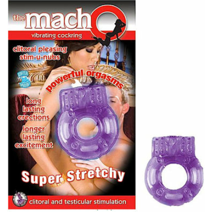 The MachO Vibrating Cockring - Purple