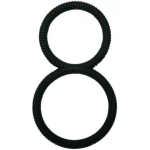 Malesation 8 Ring Black