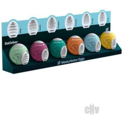 Satisfyer Masturbator Egg 6pk Set