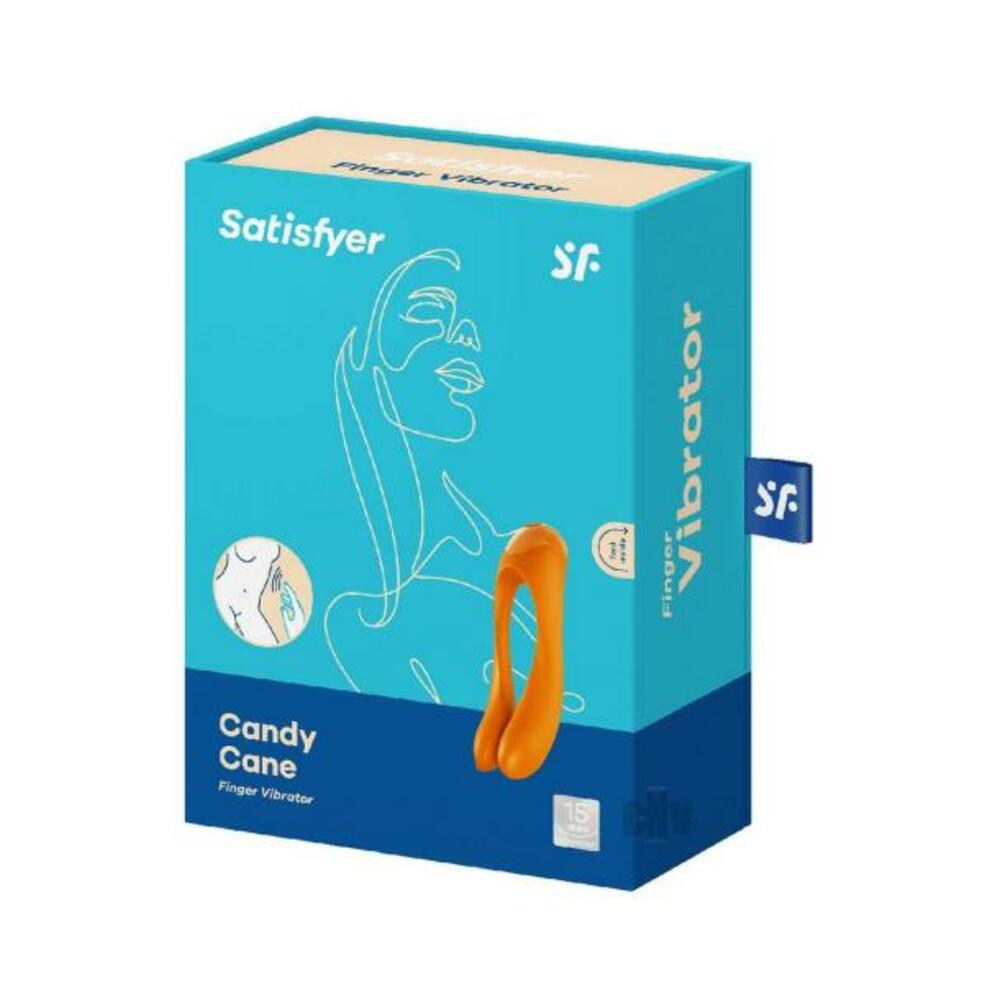 4061504004143_1 Satisfyer Candy Cane Orange - Image 1