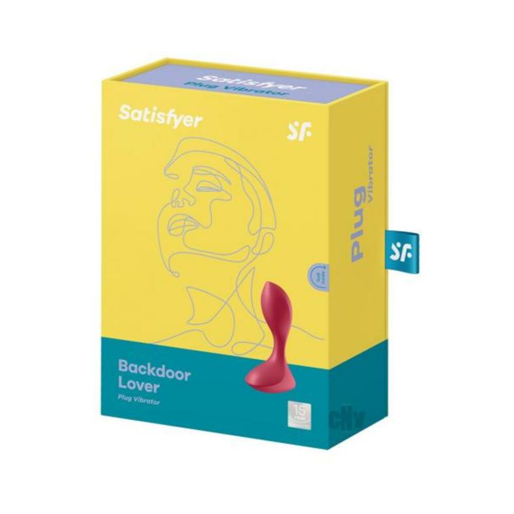 4061504004174_1 Satisfyer Backdoor Lover Red - Image 1