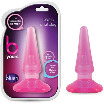 B Yours Basic Anal Plug Pink