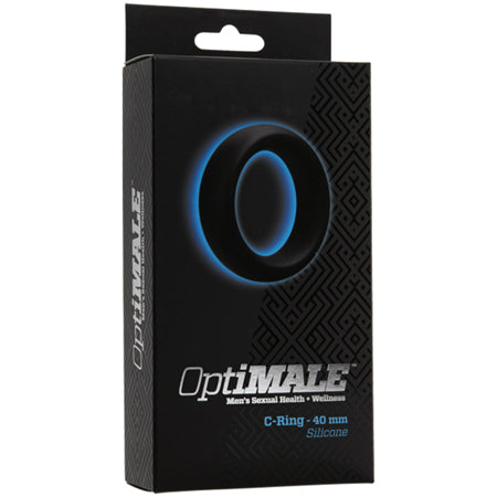 47556 OptiMale C Ring Thick - 40 mm Black - Image 1