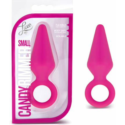 Blush Luxe Candy Rimmer Plug Small - Fuchsia