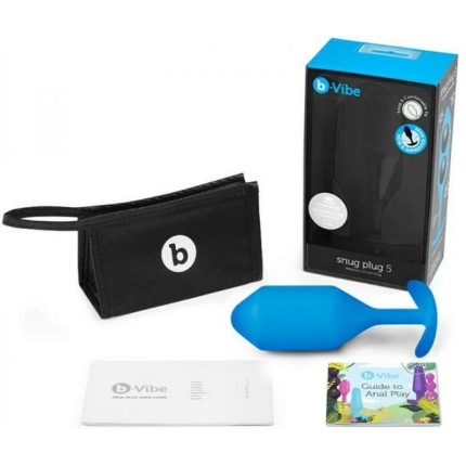 B Vibe Snug Plug 5 Blue (net)