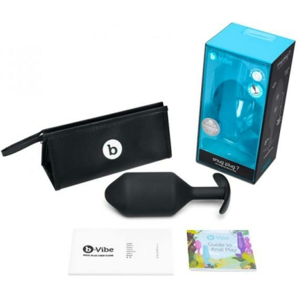 B-vibe Snug Plug 7 Black