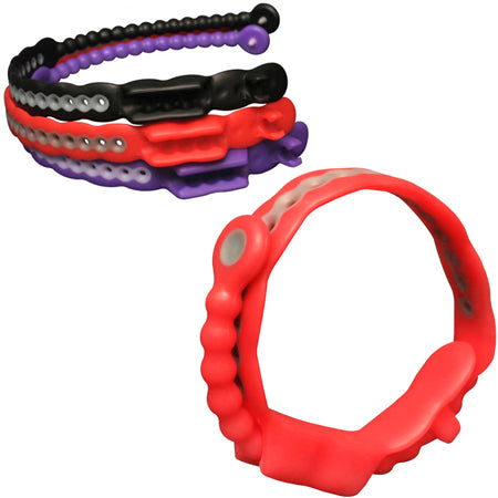 49365 Perfect Fit Speed Shift 17 Adjustments Cock Ring - Red - Image 1