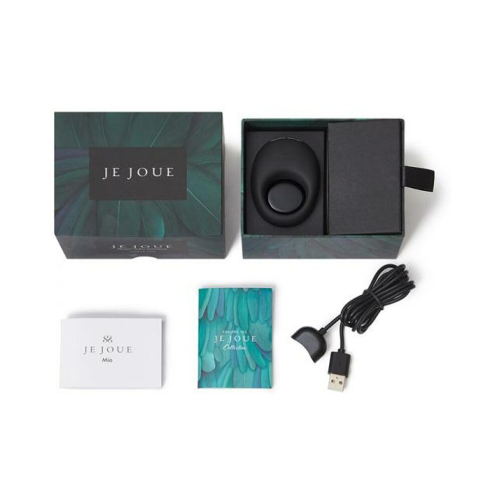 5060170971901_1 Je Joue Mio Cock Ring Black - Image 1