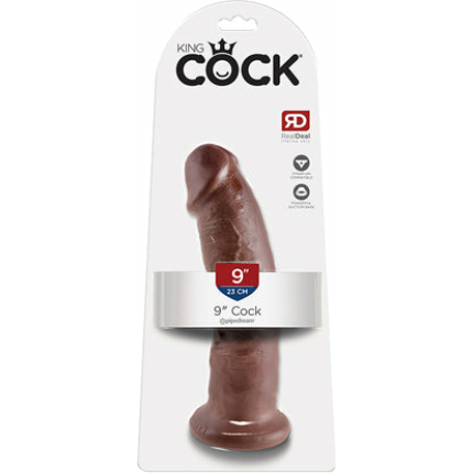 King Cock 9 Cock - Brown