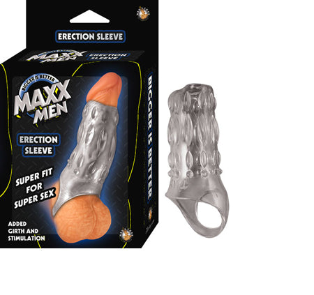 54450 Maxx Men Erection Sleeve - Clear - Image 1