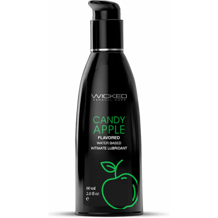 Wicked Aqua Lubricant Candy Apple 2oz