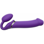 Strap-on-me Vibrating 3 Motors Strap On XL Purple