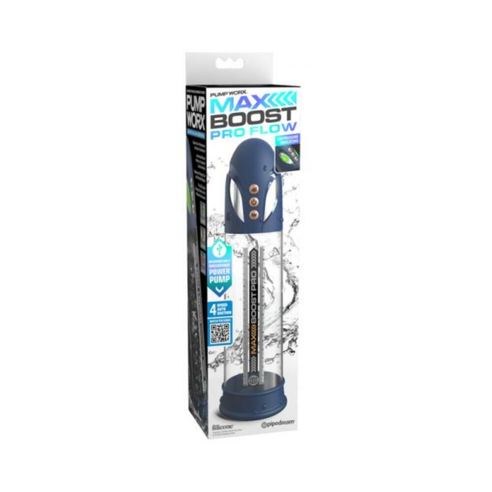 603912775204_1 Pump Worx Max Boost Pro Flow Blue/clear - Image 1