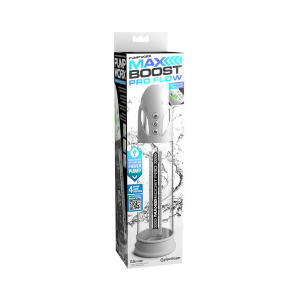 603912775211_1 Pump Worx Max Boost Pro Flow White/clear - Image 1