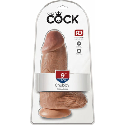 King Cock 9 Chubby - Tan