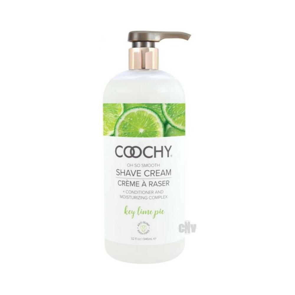 638258903356_1 Coochy Shave Cream Key Lime Pie 32 Fl. Oz./946 Ml - Image 1