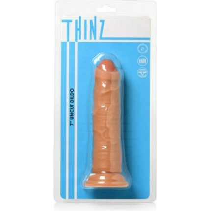 Thinz Uncut 6.3 In. Dildo Light
