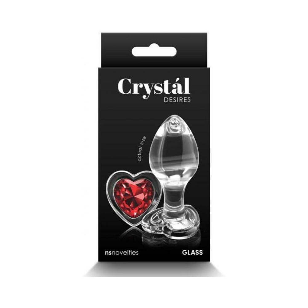 657447105906_1 Crystal Desires Red Heart Medium - Image 1