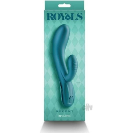 Royals Regent Rabbit Vibrator Metallic Green