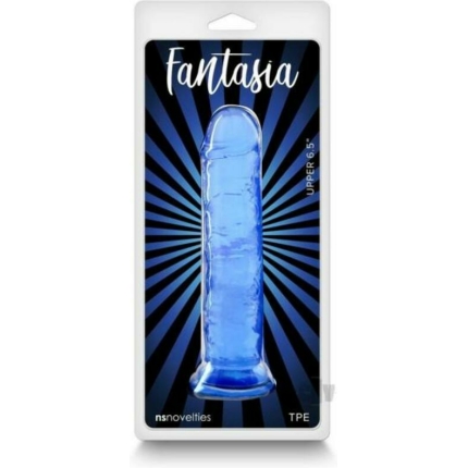 Fantasia Upper 6.5 In. Jelly Dildo Blue
