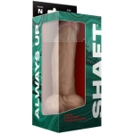 Shaft Model N Liquid Silicone Dong With Balls 9.5 In. Pine - Image 3