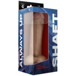 Shaft Model C Liquid Silicone Dong With Balls 9.5 In. Pine - Image 3