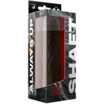 Shaft Model J Liquid Silicone Dong 8.5 In. Mahogany - Image 3