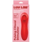 Luv Lab Cs19 Pulsing Clit Stimulator Silicone Red - Image 2