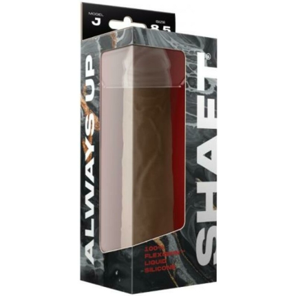 Shaft Model J Liquid Silicone Dong 8.5 In. Oak