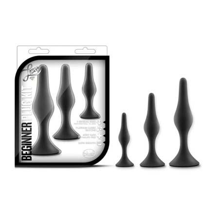 67588 Blush Luxe Beginner Plug Kit - Black - Image 1