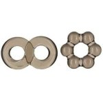 Got Big Dick Cockring 2-pack Smoke - Image 2