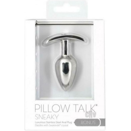 Pillow Talk Sneaky Steel Anal Plug