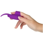 Powerbullet Teasing Tongue With Mini Rechargeable Bullet 2.5 In. Purple - Image 3