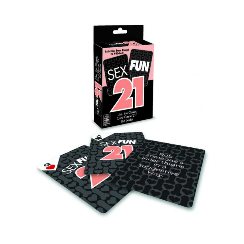 685634103077_1 Sex Fun 21 Card Game - Image 1