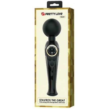 Pretty Love Skylar Led Digital Display Wand - Black