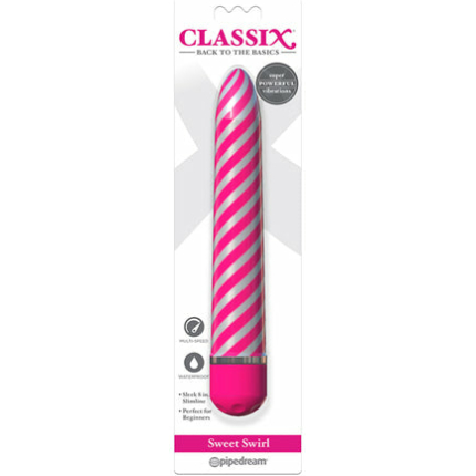 Sweet Swirl Vibrator Pink