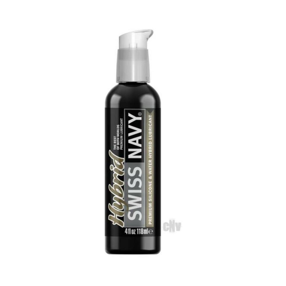 699439007355_1 Swiss Navy Premium Hybrid Lubricant - 4 Oz Bottle - Image 1