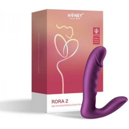 Honey Play Box Rora 2 App-controlled Rotating G-spot Vibrator & Clit Stimulator