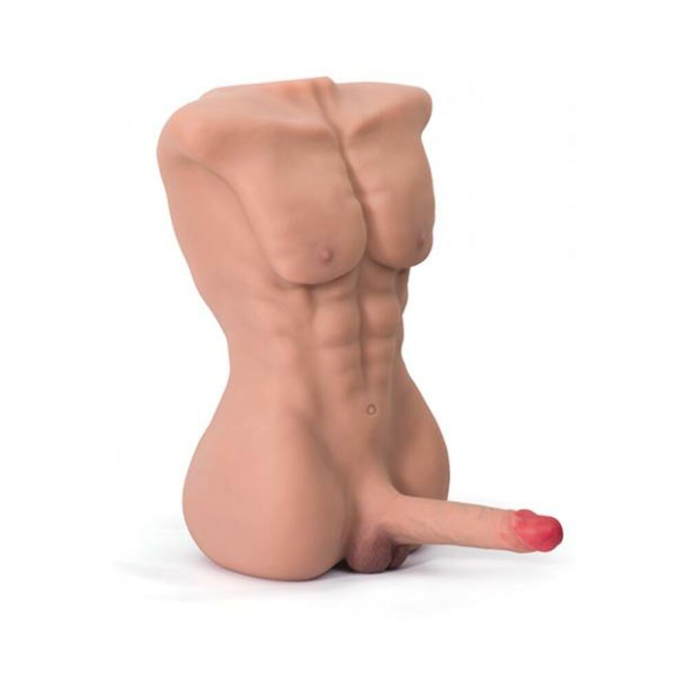 710022365994_1 Atlas Torso Male Sex Doll With Flexible Dildo - Image 1