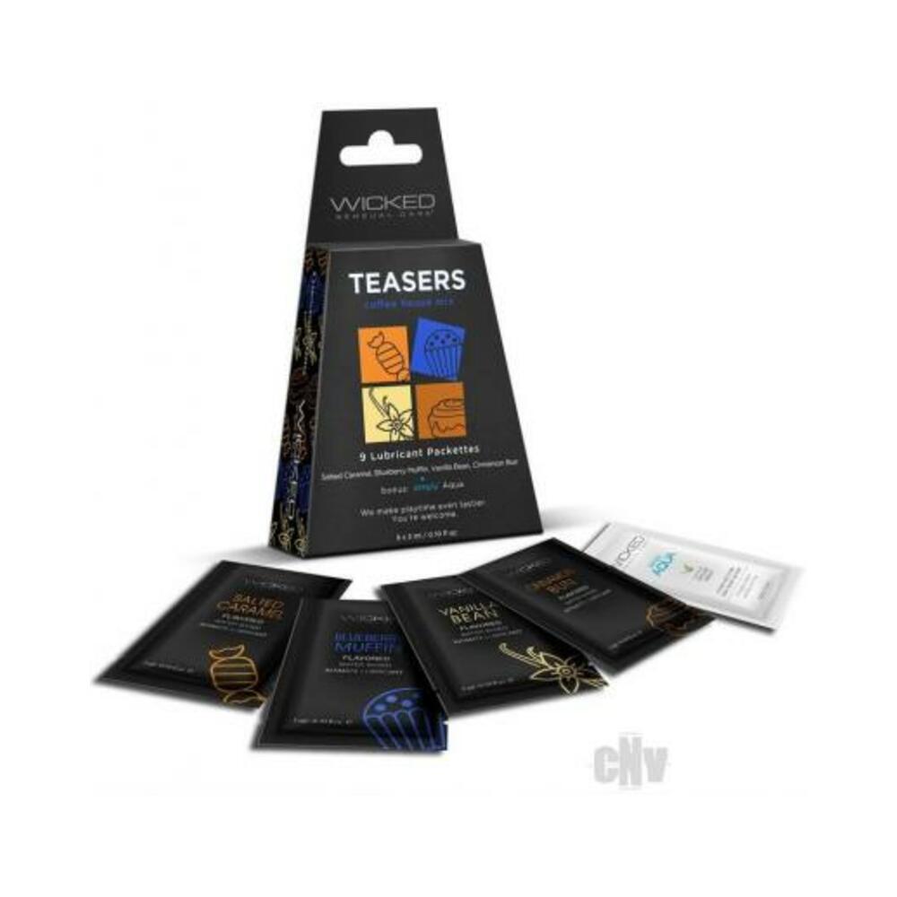 713079995008_1 Wicked Teasers Coffee House Mix 3 Ml 9 Packs/box - Image 1
