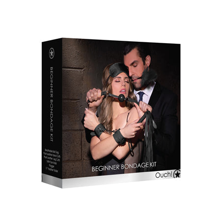 72048 Shots Ouch Beginners Bondage Kit - Black - Image 1