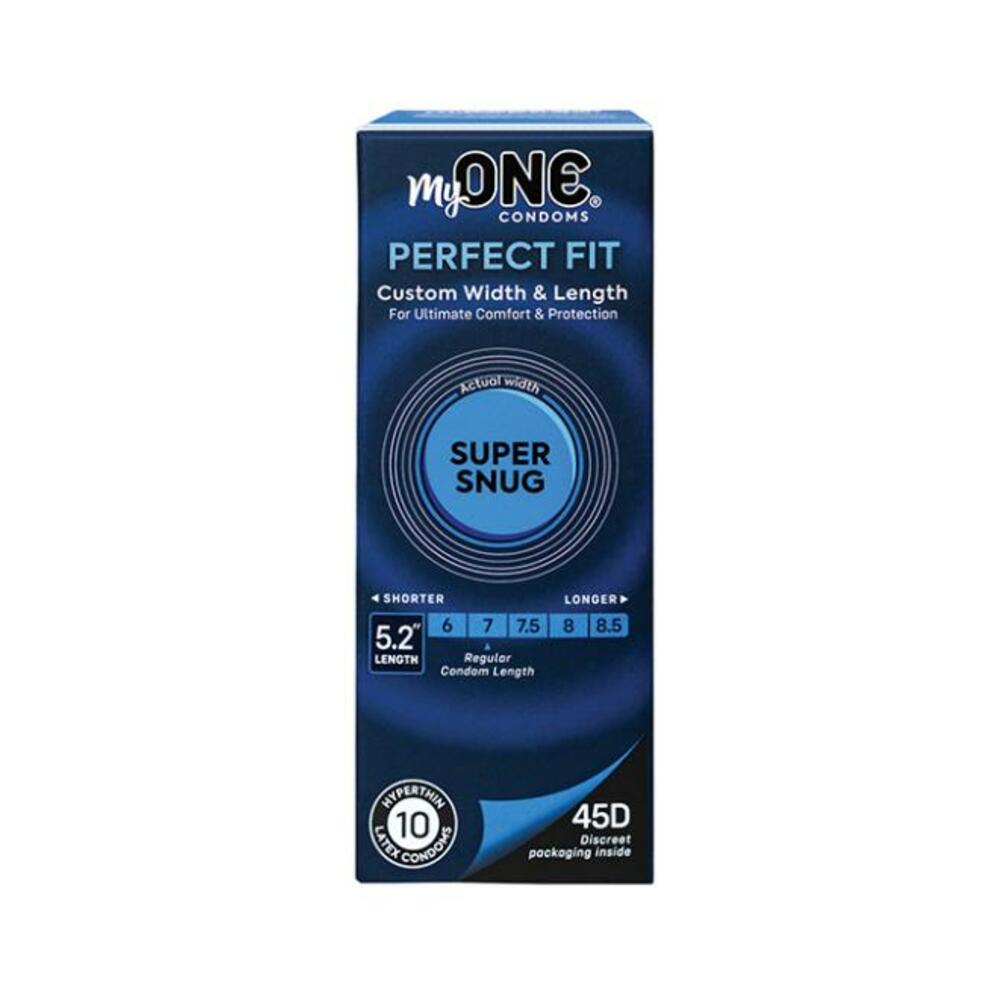 726893114364_1 My One Super Snug Condoms - Pack Of 10 - Image 1