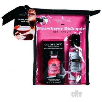 Kama Sutra Strawberry Dick-quiri Flavored Oral Sex Kit